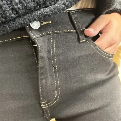 M969- Jean 7/8ème Voggo (T42-T50) - noir - 52