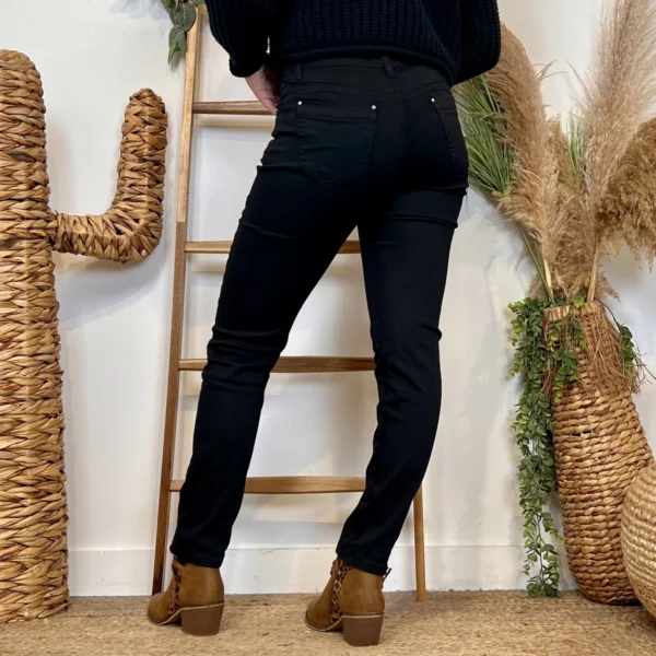 M971- Jean Slim Voggo (T42-T50) - noir - 52