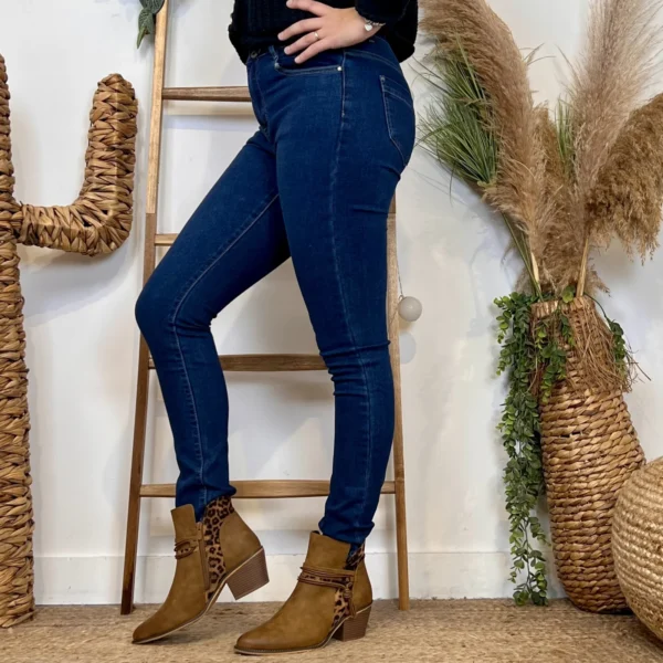 M974- Jean Slim Voggo (T36-T44) - denim - 44