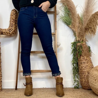 W125- Jean 7/8ème Voggo (T36-T44) - denim - 44