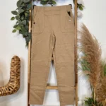 Pantalon Confort Chaud Côtelé (T38-T52) - beige - 58