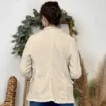 Blazer pailleté (T38-T44) - beige - 44