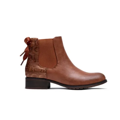 R390- Bottine à ruban (T36-T42) - camel - 41