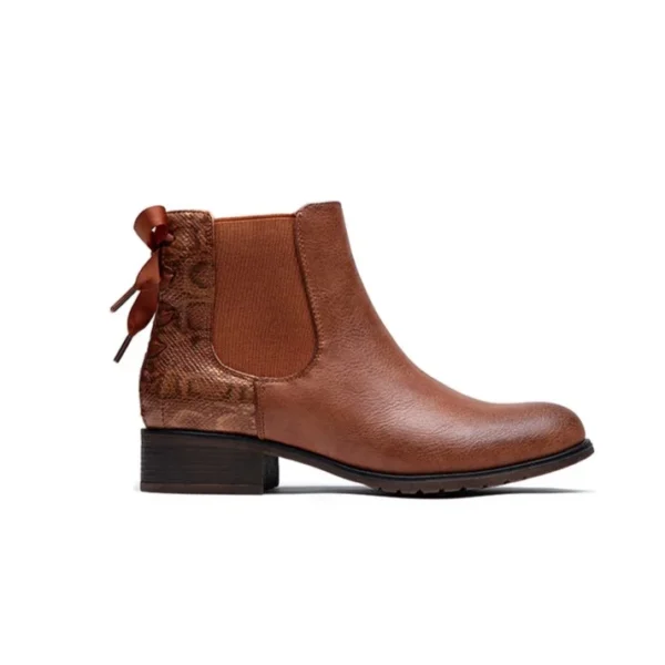 R390- Bottine à ruban (T36-T42) - camel - 41