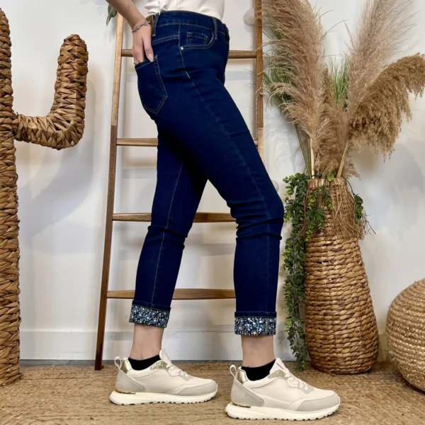 W124- Jean 7/8ème Voggo (T36-T44) - denim - 44