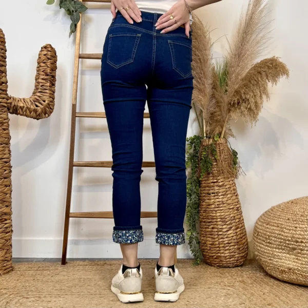 W124- Jean 7/8ème Voggo (T36-T44) - denim - 44