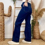 Jean Flare (T36-T44) - denim-fonce - 44
