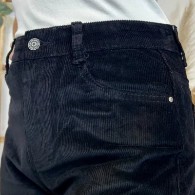 W129- Jean Droite Voggo (T36-T44) - noir - 44