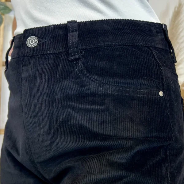 W129- Jean Droite Voggo (T36-T44) - noir - 44