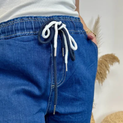 W115- Jean Mom Voggo (T36-T44) - denim - 44