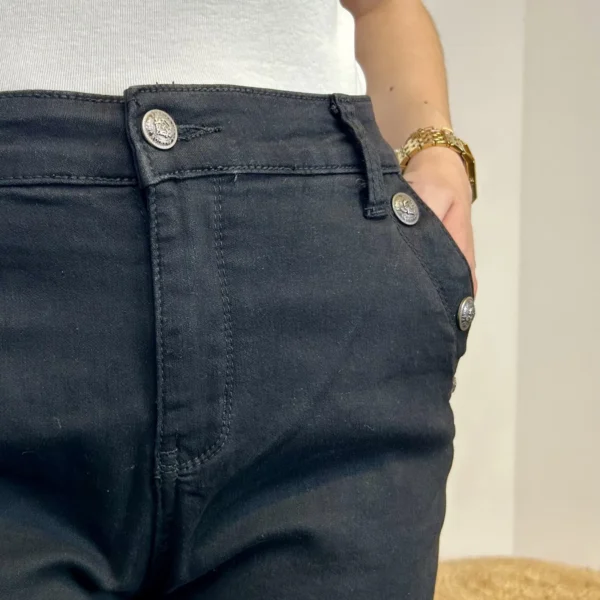 W128- Jean Droit, Voggo (T36-T44) - noir - 44