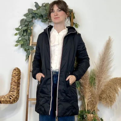 K019 - Doudoune Fourrée Melya - noir - 44