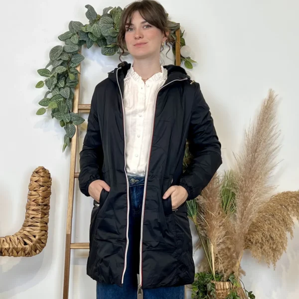 K019 - Doudoune Fourrée Melya - noir - 44