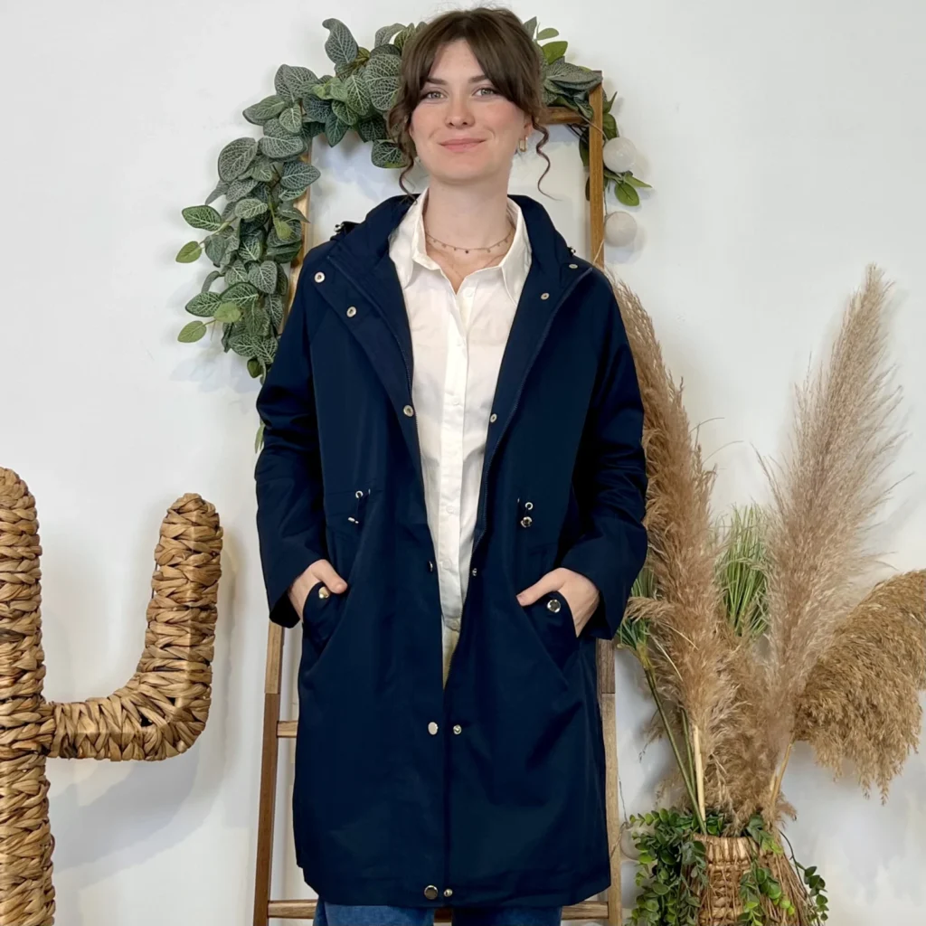 Imperméable mi-long
