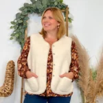 Gilet sans manche (T40-T48) - beige - 48