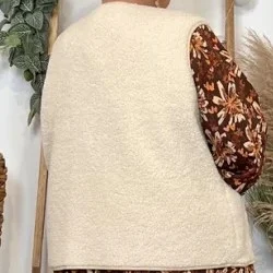 Gilet sans manche (T40-T48) - beige - 48