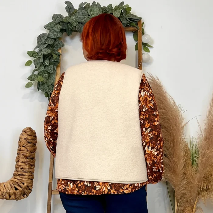 Gilet sans manche (T40-T48) - beige - 48