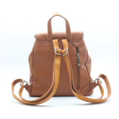 P385- Sac à Dos Flora&Co - camel - sans-taille