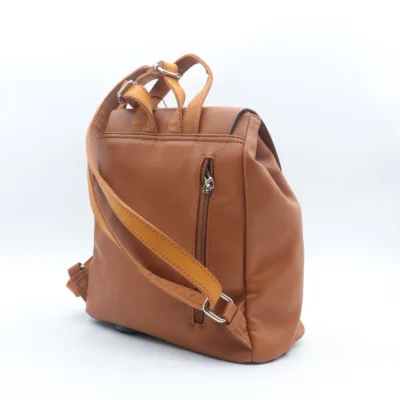 P385- Sac à Dos Flora&Co - camel - sans-taille