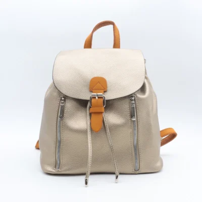 P385- Sac à Dos Flora&Co - dore - sans-taille