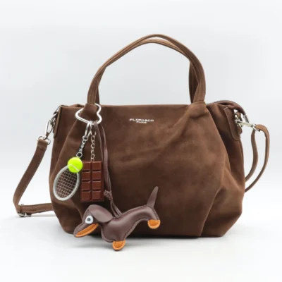 P386- Sac bourse - marron - sans-taille