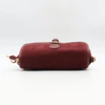 Sac à main aspect daim femme Flora & Co - bordeaux - sans-taille