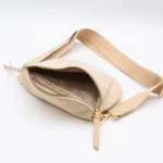 Sac banane femme en velours côtelé Flora & Co - noir - sans-taille