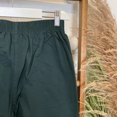 T543- Pantalon Confort Chaud (T38-T52) - vert-sapin - 56