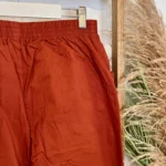 Pantalon confort chaud femme JST taille haute T38-T52 - rouille - 58