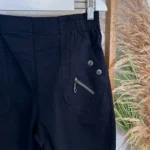 Pantalon confort chaud femme JST taille haute T38-T52 - noir - 58