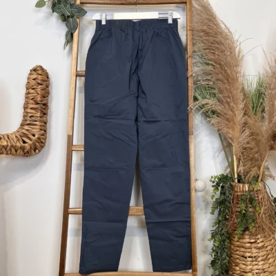 T543- Pantalon Confort Chaud (T38-T52) - bleu-canard - 58
