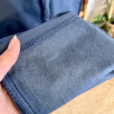 T543- Pantalon Confort Chaud (T38-T52) - bleu-canard - 58