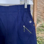 Pantalon confort chaud femme JST taille haute T38-T52 - marine - 58