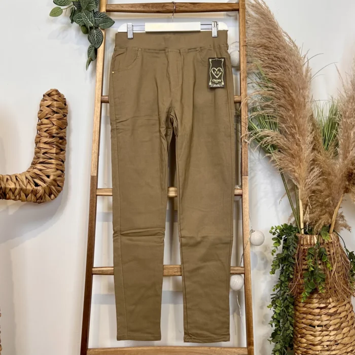R274- Tregging Molletonné Christy - beige - 52