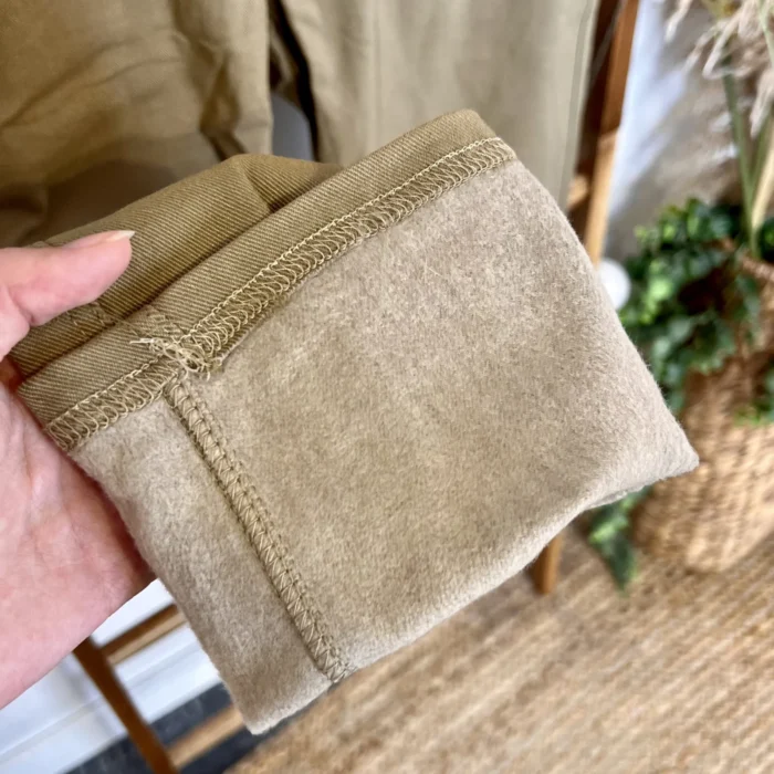 R274- Tregging Molletonné Christy - beige - 52