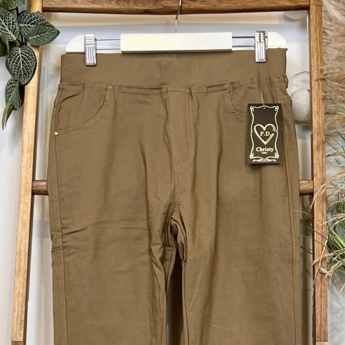 R274- Tregging Molletonné Christy - beige - 52