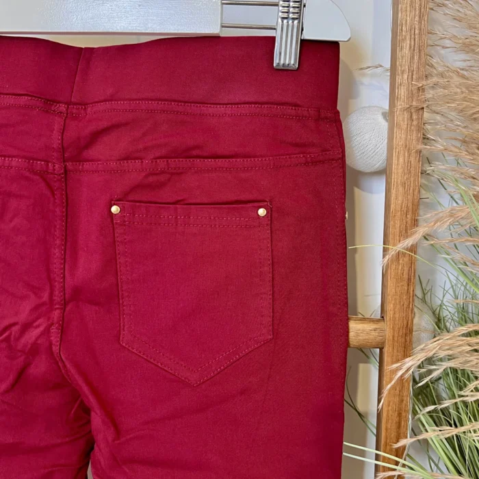 R274- Tregging Molletonné Christy - bordeaux - 52