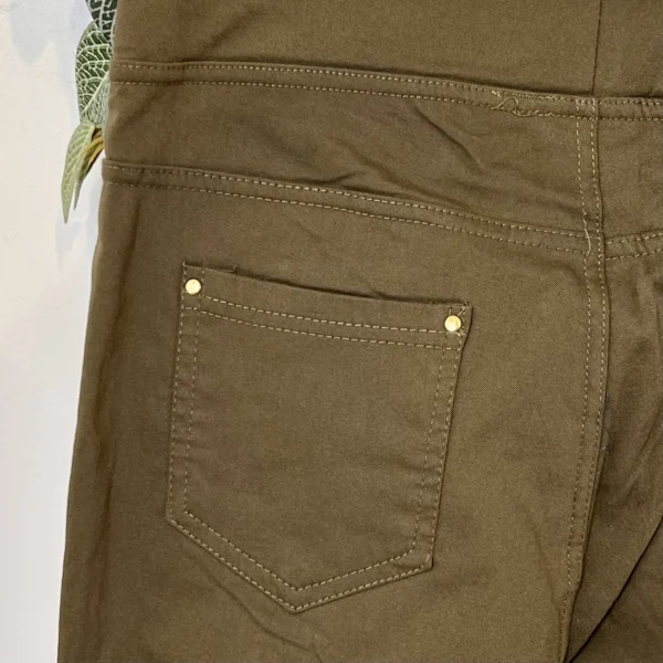 R274- Tregging Molletonné Christy - kaki - 52