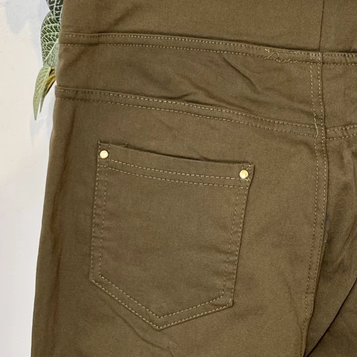 R274- Tregging Molletonné Christy - kaki - 52