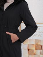 Imper réversible fourré (T36-T44) - noir - 44