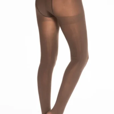 Y498- Opaque 80 Den - marron - taille-unique