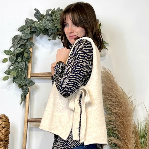 K009- Chemise imprimé zébrée (T36-T38) - marine - 38