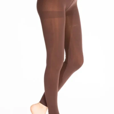 Y499- Legging, 80 Den - marron - taille-unique