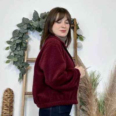 J973 - Bomber court (TU) - bordeaux - taille-unique