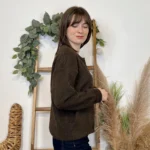 Gilet en mailles (TU) - marron - taille-unique