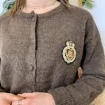 Gilet en mailles (TU) - marron - taille-unique