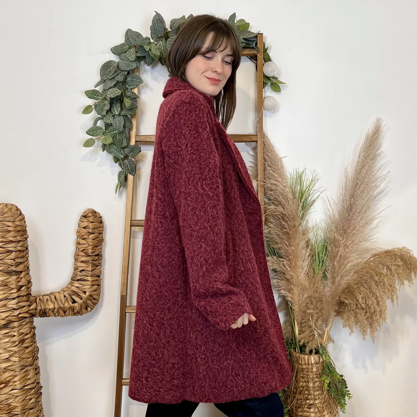 J937 - Manteau long laine (TU)