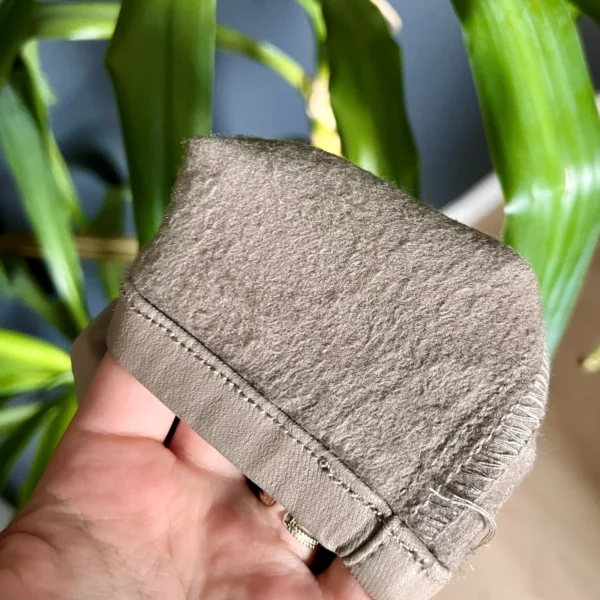 P068- Jean Enduit Melly&Co fourré (T34-T42) - beige - 42