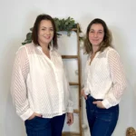 Blouse en voile (T36-T40) - blanc - 38