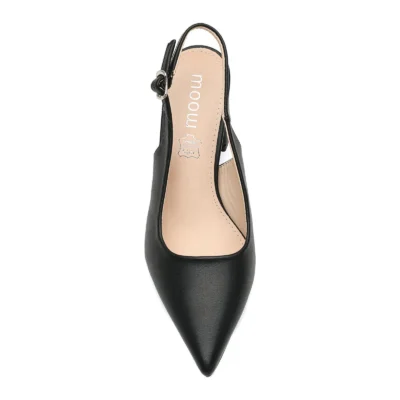 R383- Escarpins MOOW mat - noir - 41